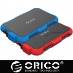 ORICO Blue / Red silica gel 2.5Inch Triple-Protection HDD Enclosure
